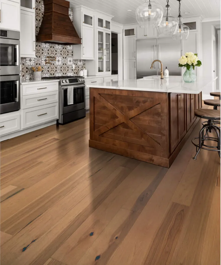Kitchen Hardwood Flooring | Premiere Floor Covering