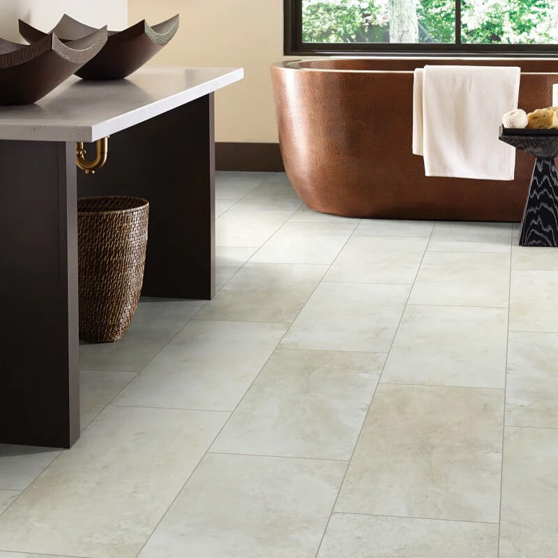 Luxury Vinyl Flooring for Bathrooms | Premiere Floor Covering